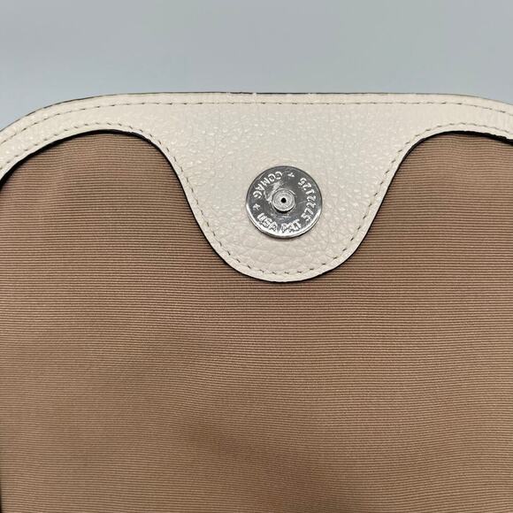 Coach Cream and Brown Backpack - Picture 13 of 14